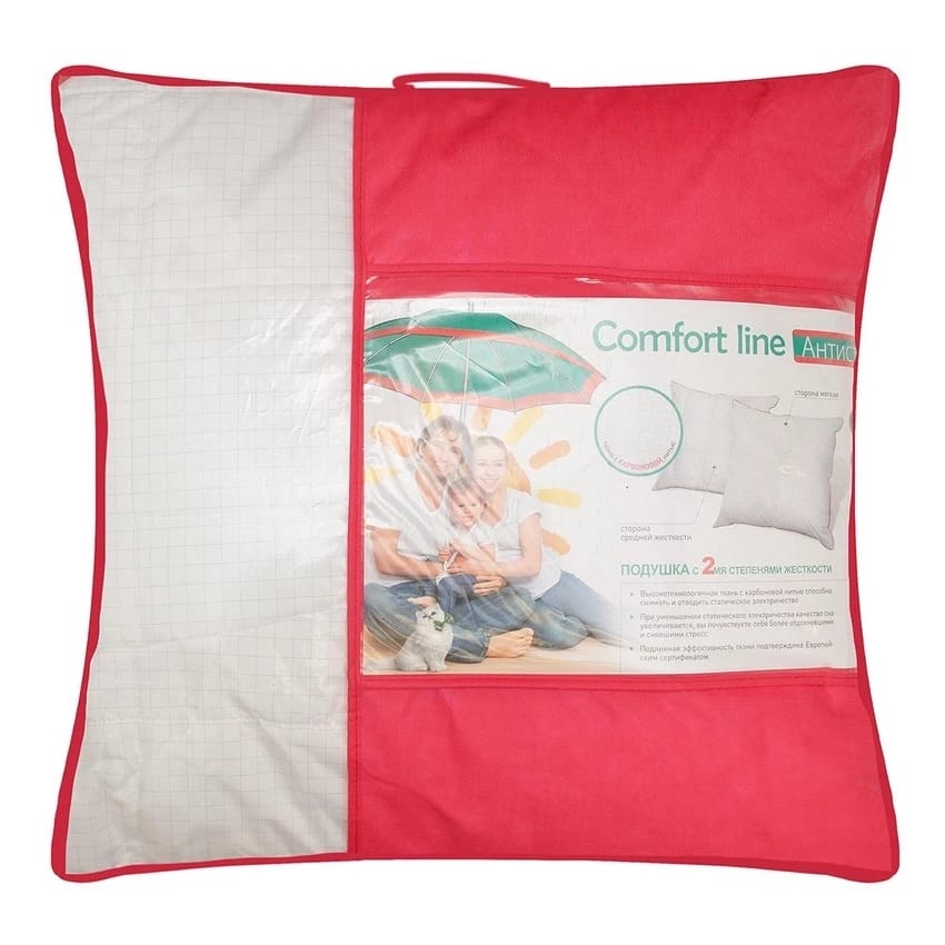 Подушка Антистресс 70*70 Comfort Line (Пэст*Антистр CLAN 0,8 22), норма - фото 1