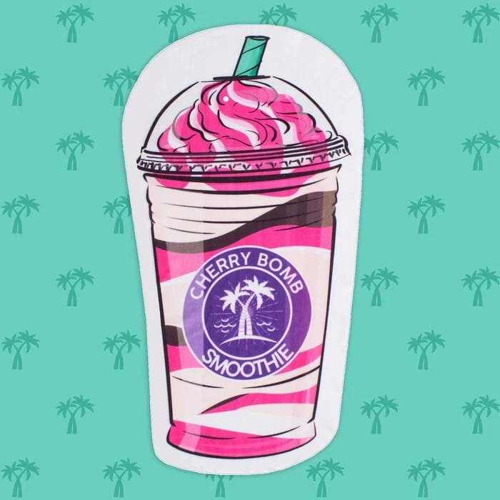 Полотенце пляжное "Фрапучино" 80х150 см, 100% п/э 4300844, норма - фото 1