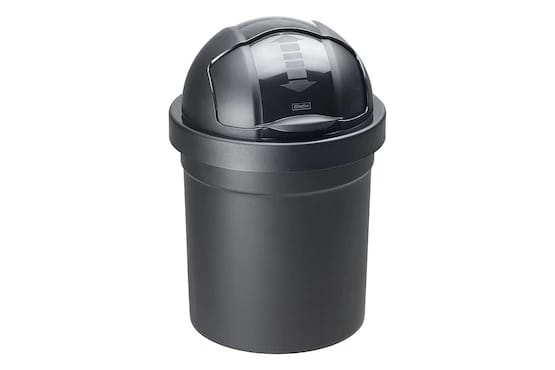 Контейнер для мусора Swing 10,0л ROLL BOB (арт. 7212 черный), норма - фото 1