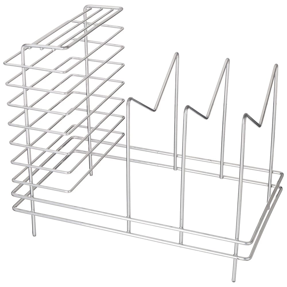 Органайзер для ножей и досок 30*18*25 см, хром (арт.768-734), норма - фото 1