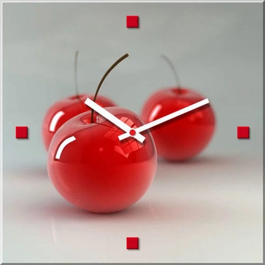 ЧАСЫ НАСТЕННЫЕ "ВИШНИ" (АРТ. SLT 5800), норма - фото 1