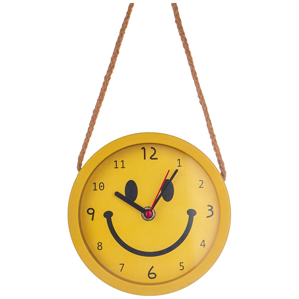 Часы настенные "Смайл" 15,2*15,2*4 см (арт.220-447), норма - фото 1