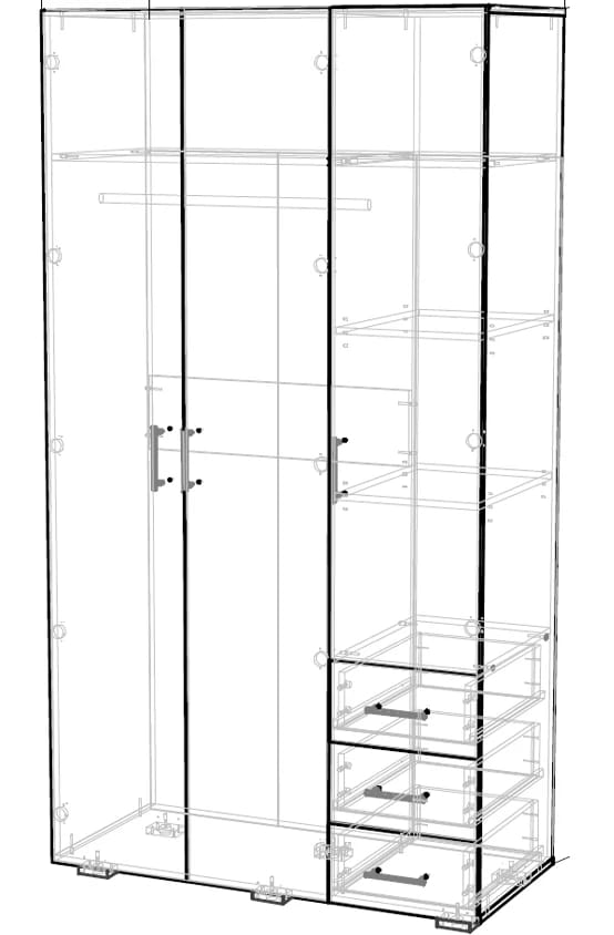 БЕРГ (ясень светлый) - фото 3