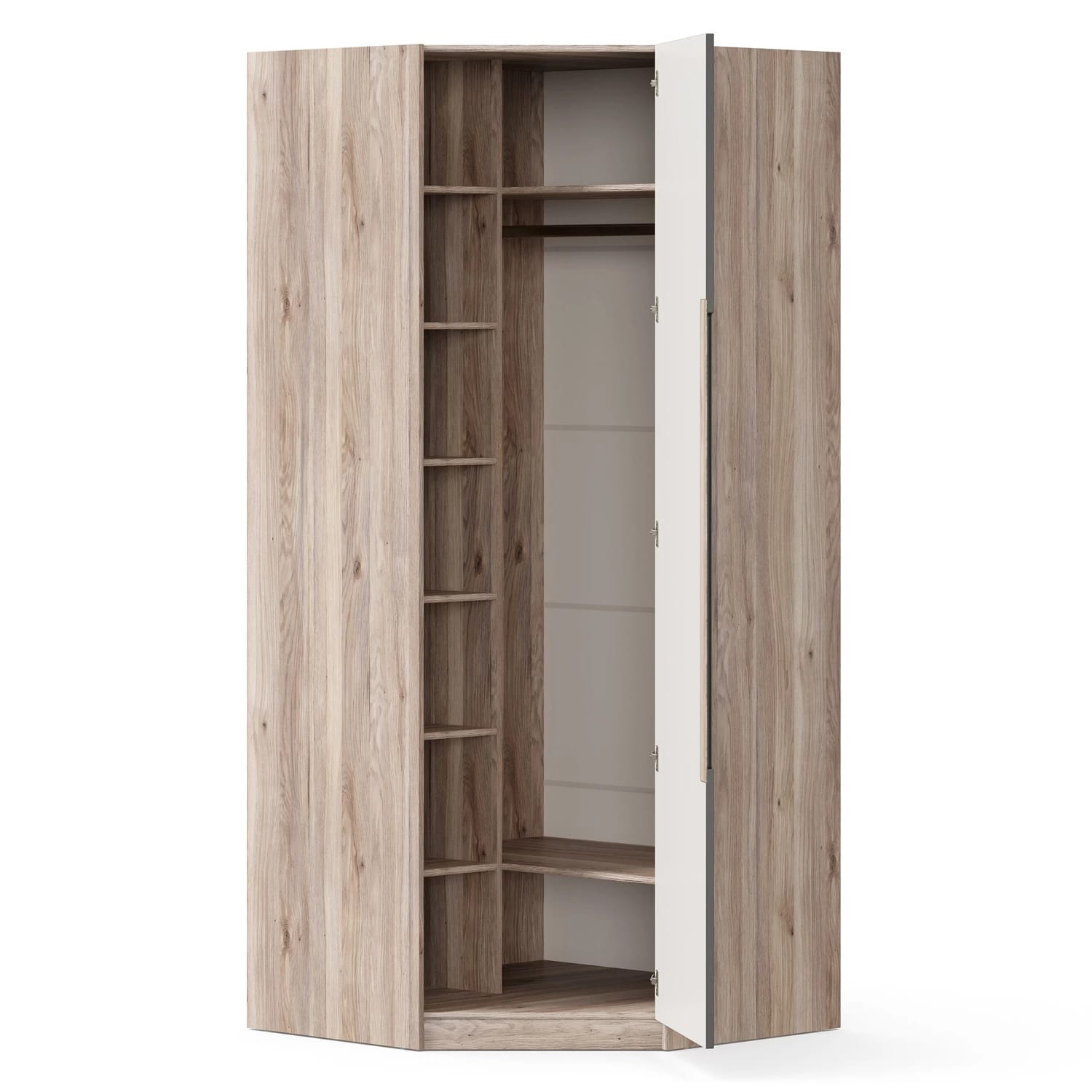 СТЕФАНИЯ (Дуб Маувелла PR/Белый) - фото 3