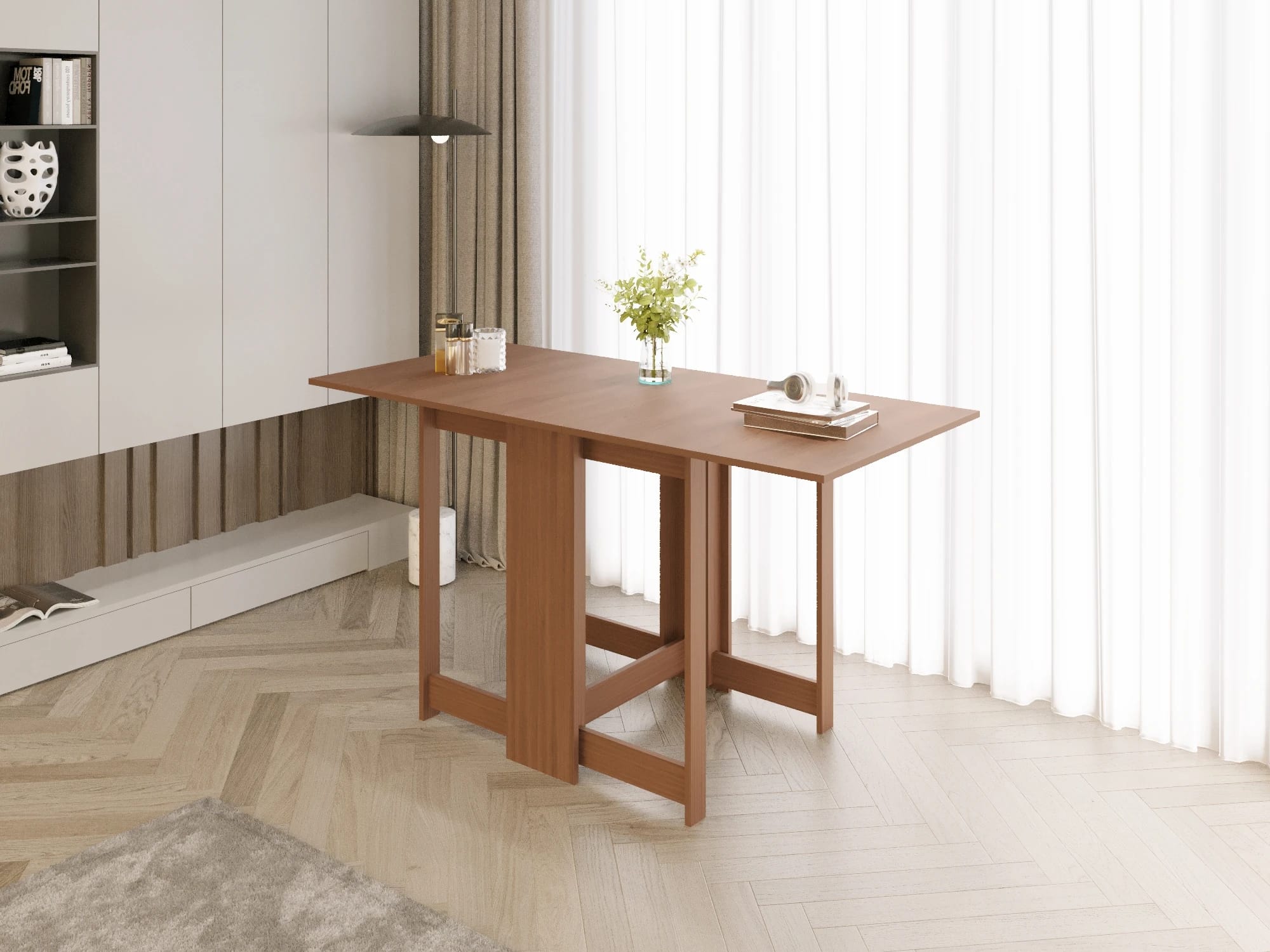 СТОЛ КНИГА (250/1610*750*850) (шимо темный) - фото 2