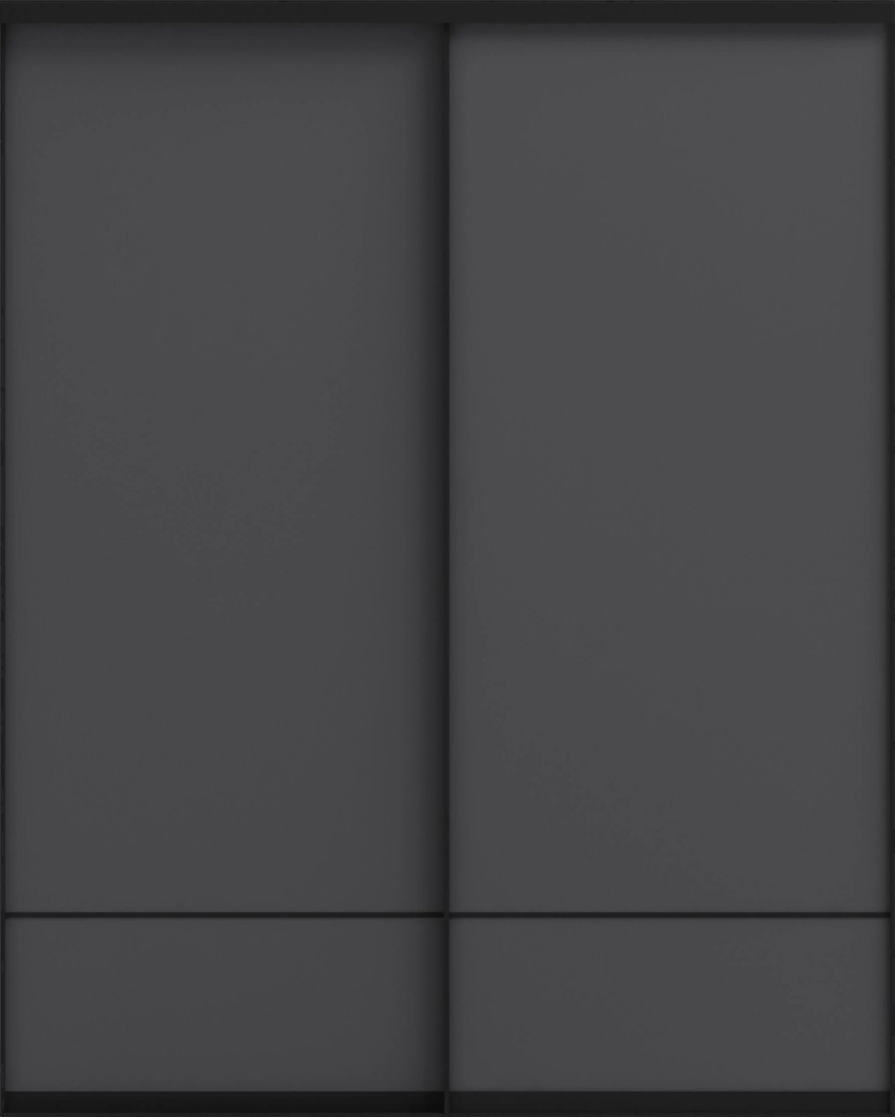 SLIM (ЛДСП) (графит/профиль черный Slim) - фото 1