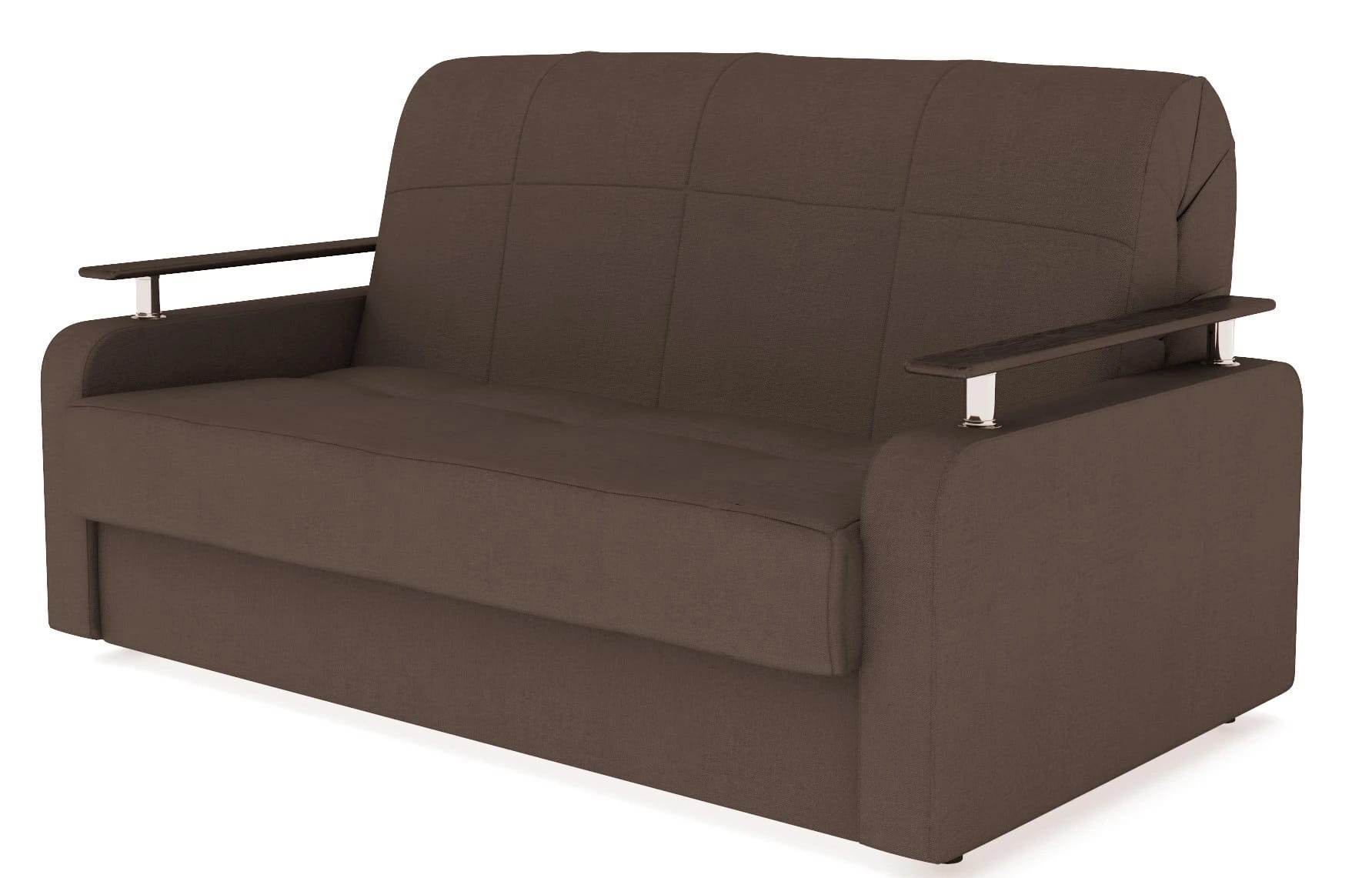 ДЕНВЕР (Велюр Maxx 235 (коричневый)/ декор Венге) - фото 1