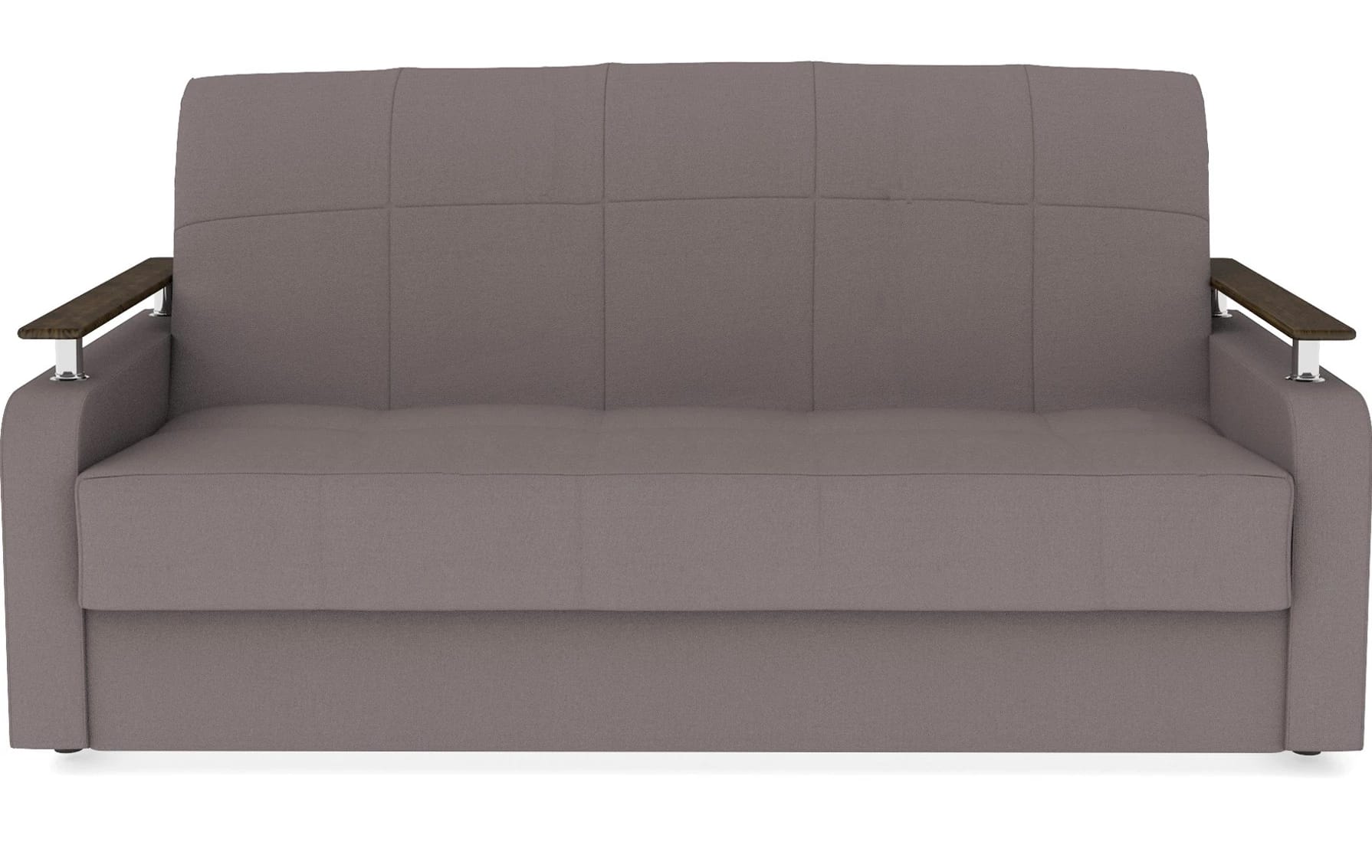 ДЕНВЕР (Велюр Maxx 232 (серо-бежевый)/декор Венге) - фото 2