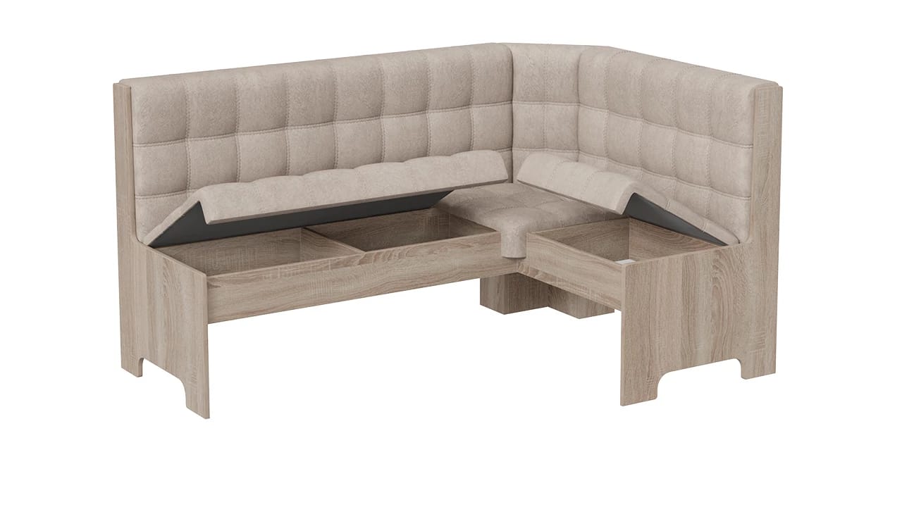 ФЛОРИДА (дуб сонома трюфель/микровелюр Wellmart Dark Beige) - фото 3