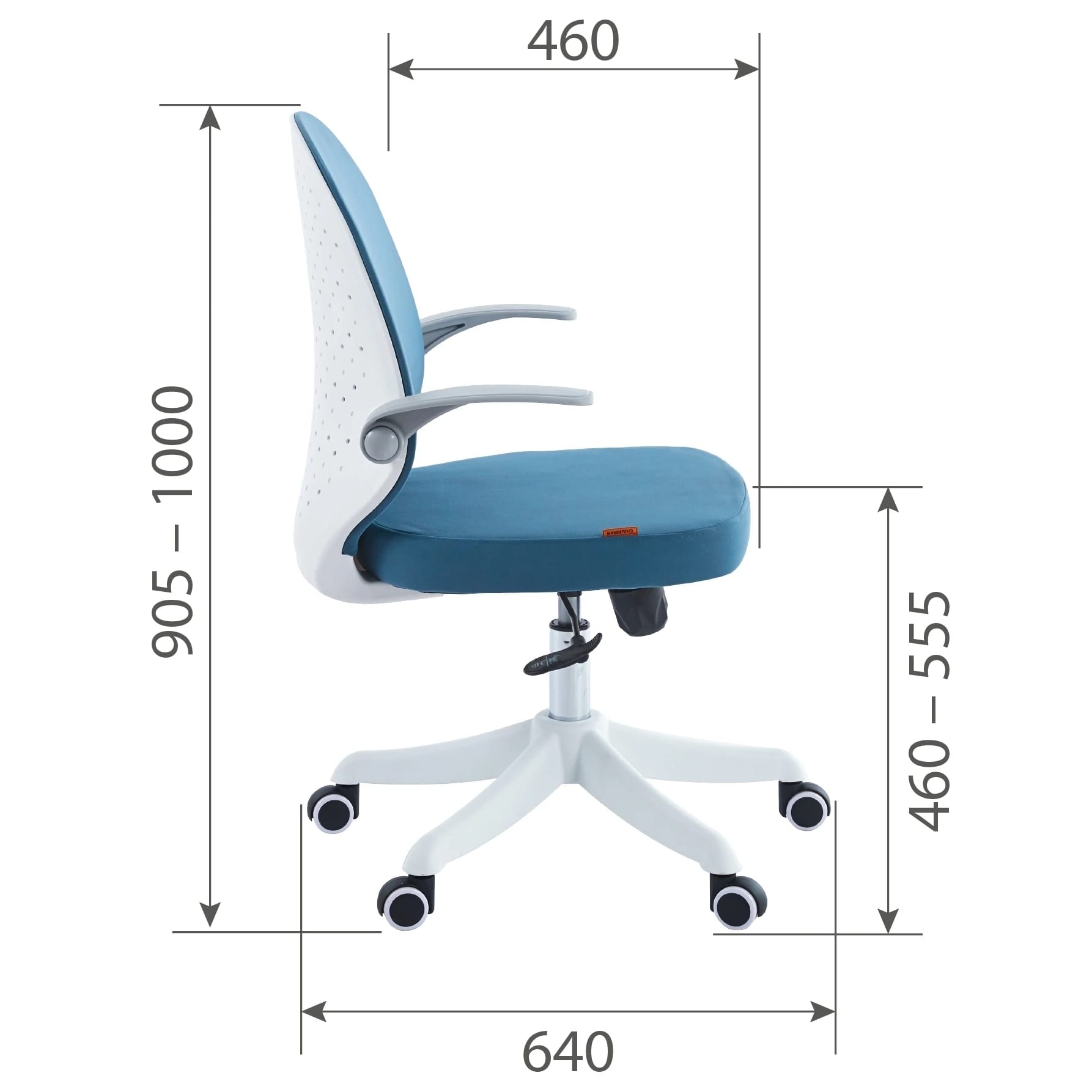 CHAIRMAN CH 107 (голубой) - фото 7