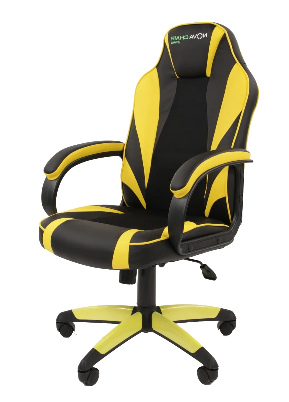 NOVA CHAIR GAME X1 (черно-желтый) - фото 8