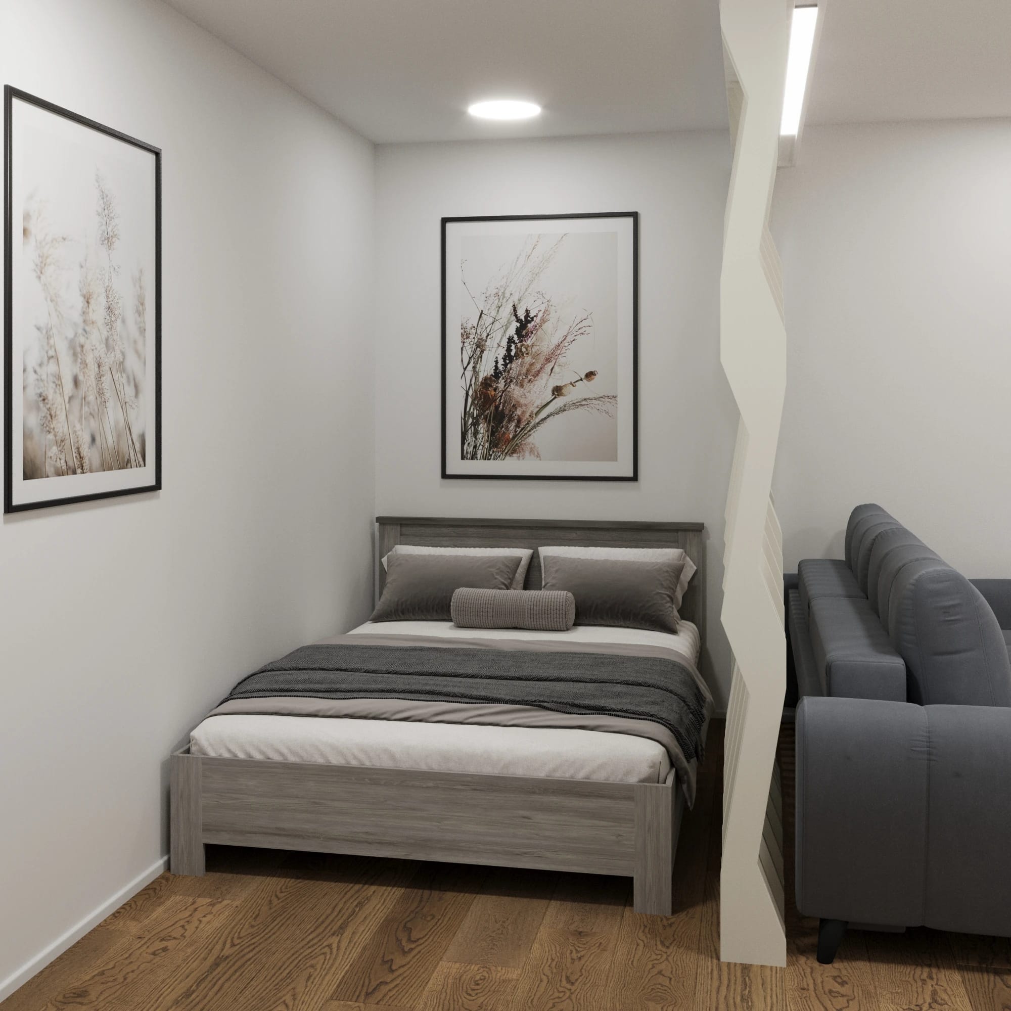 ДЕНВЕР (риббек серый/камень темный) - фото 2