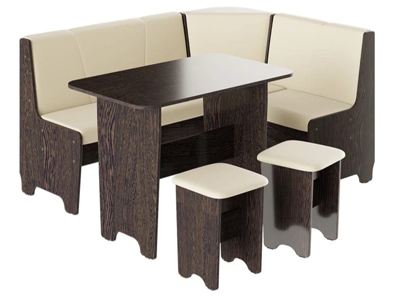 ТЕХАС (каркас венге/экокожа бежевая (тип 1)) - фото 1