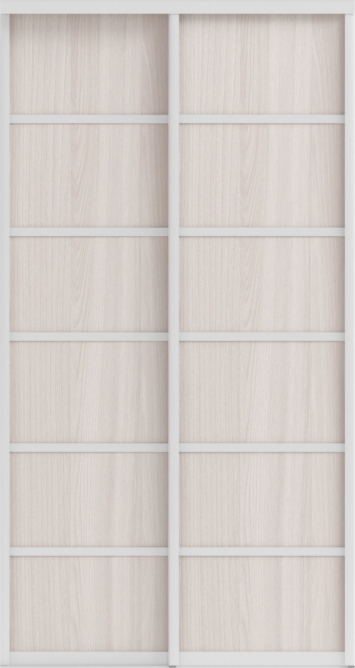 СТИВ (ЛДСП) (ясень светлый/хром) - фото 1