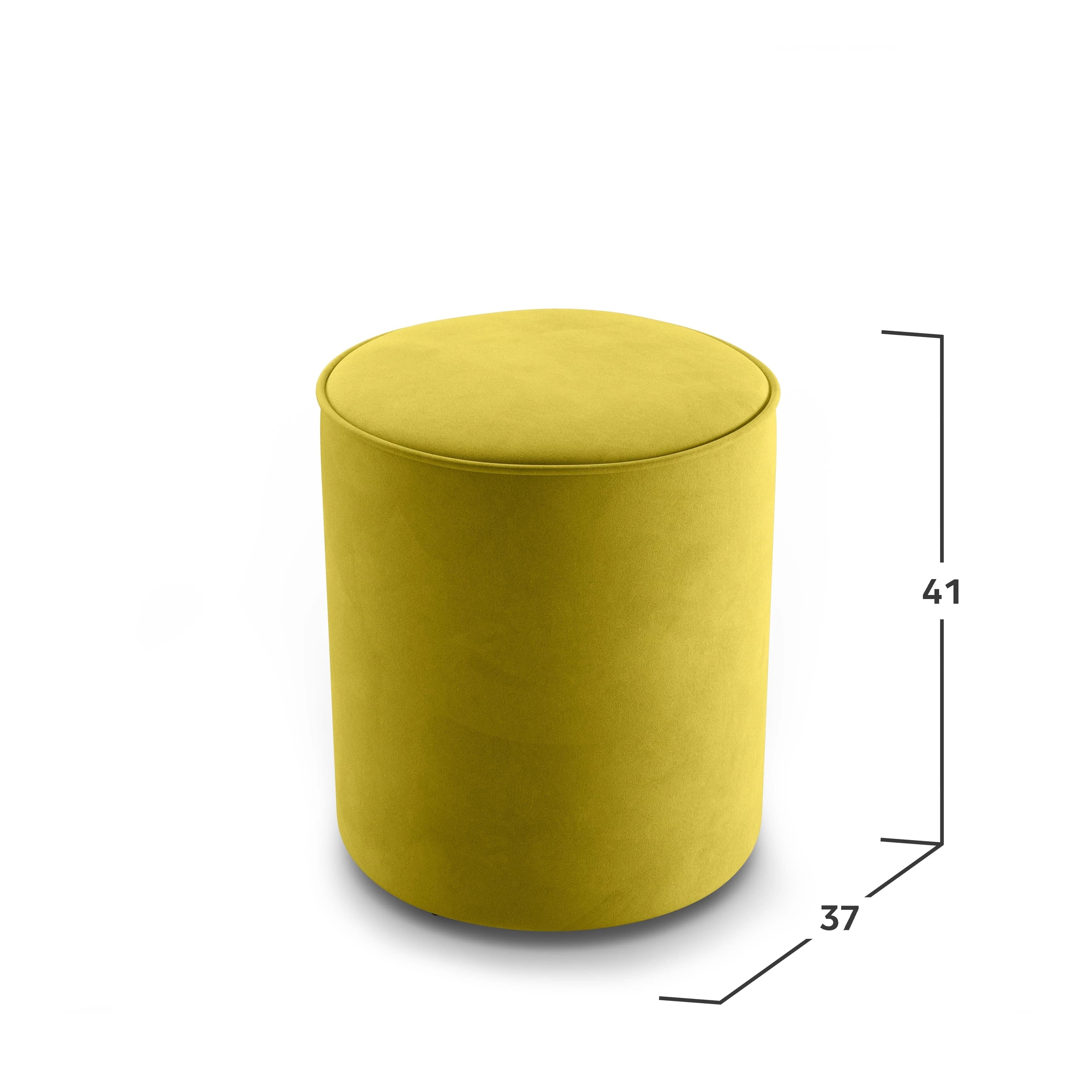 ПУФ (МОДЕЛЬ 132) (горчичный (Velutto 28)) - фото 3