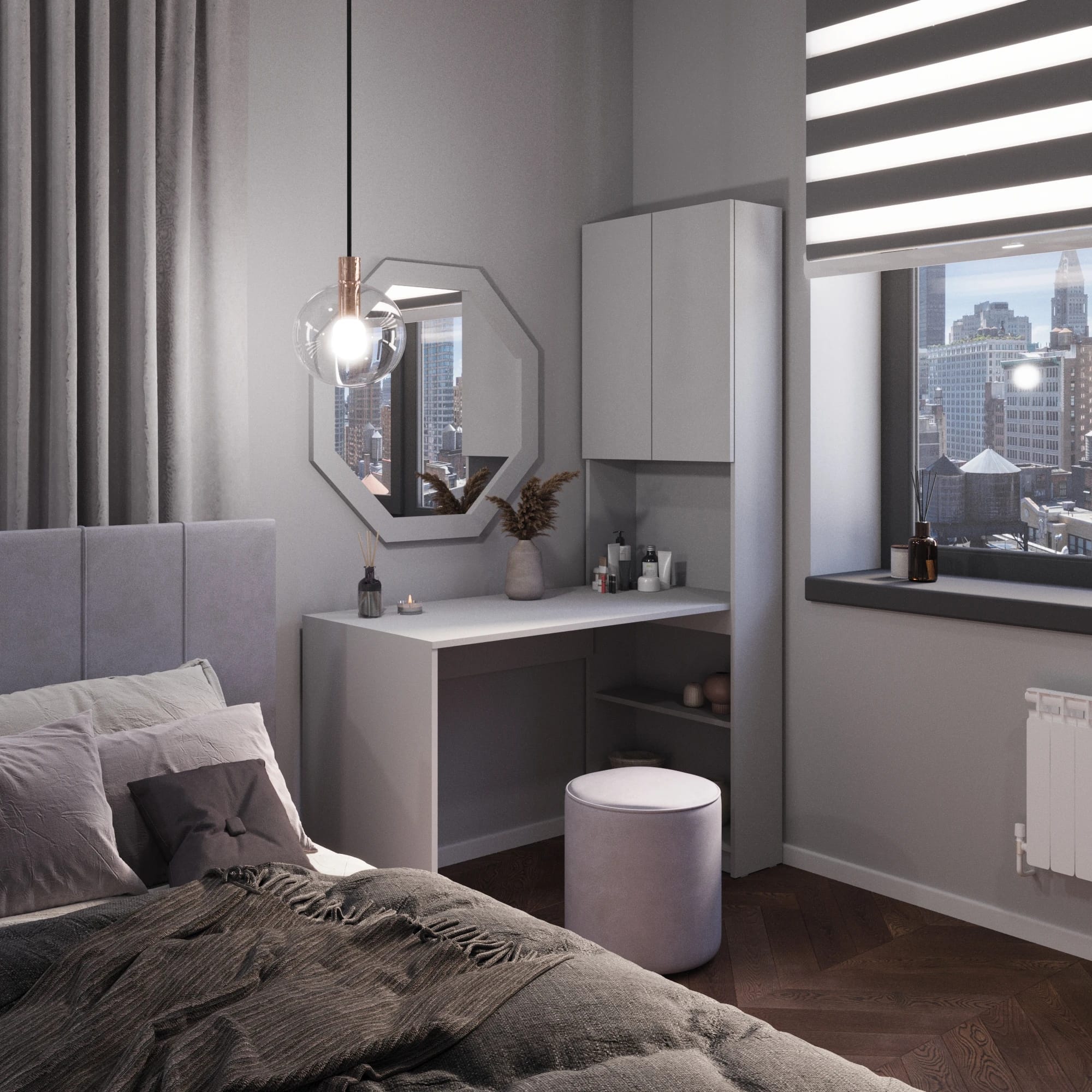 КАЛГАРИ (Белый матовый) - фото 2