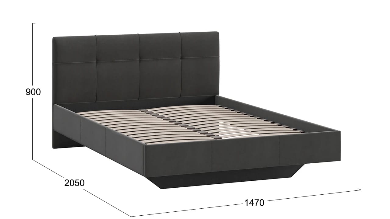 ЭЛИС (Велюр графит) - фото 5