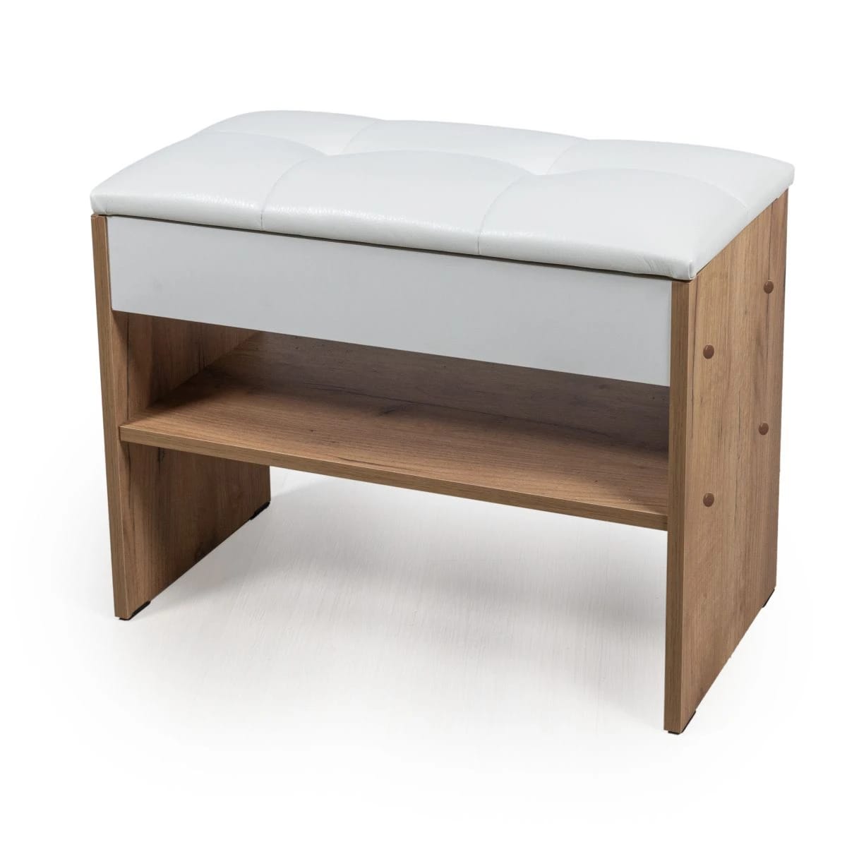 ЛЕССИ-М (Дуб крафт золотой/Белое/Б.милк) - фото 4