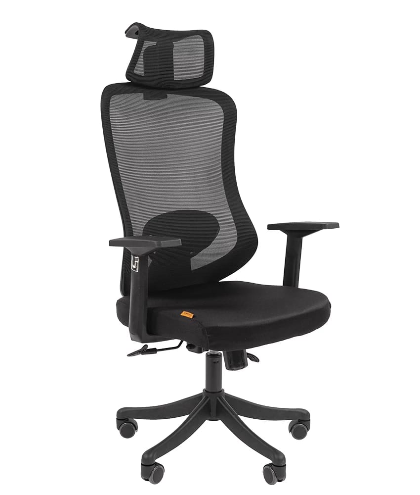 CHAIRMAN CH 563 (черный пластик, черный) - фото 2