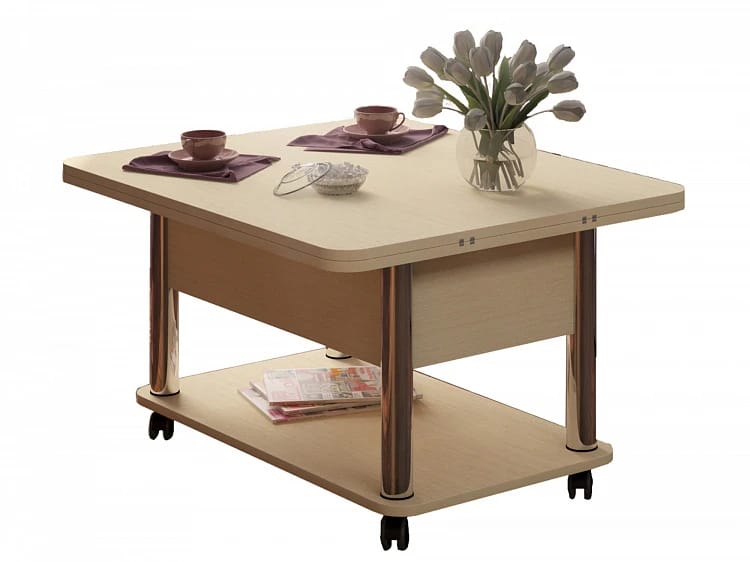 ДЕБЮТ 3 (светлый венге/ножки хром) - фото 6