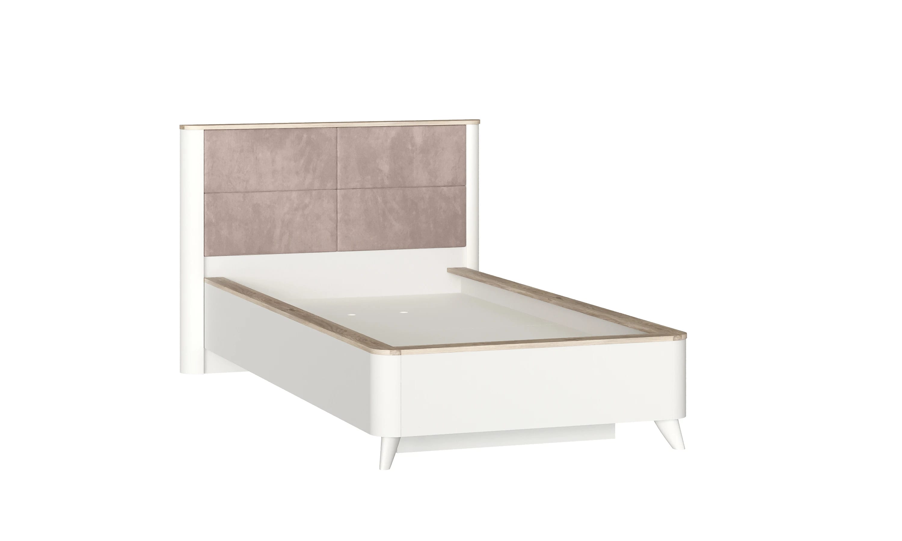 СТЕФАНИЯ (Дуб Маувелла/Белый, ткань HAPPY 900 (серый)) - фото 2