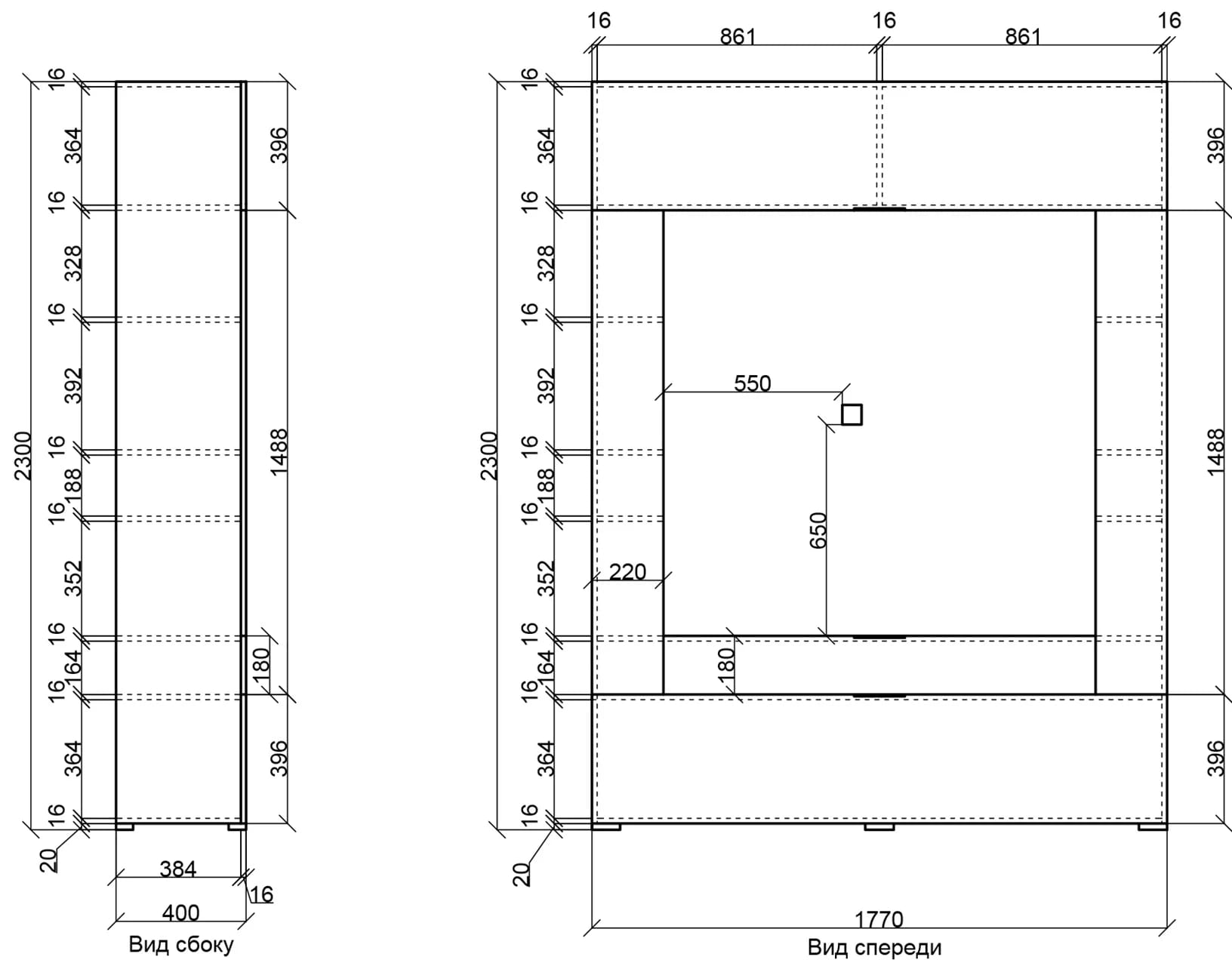 OSLO (белый шагрень/альберо, ручка СА-1, цвет - черный) - фото 4