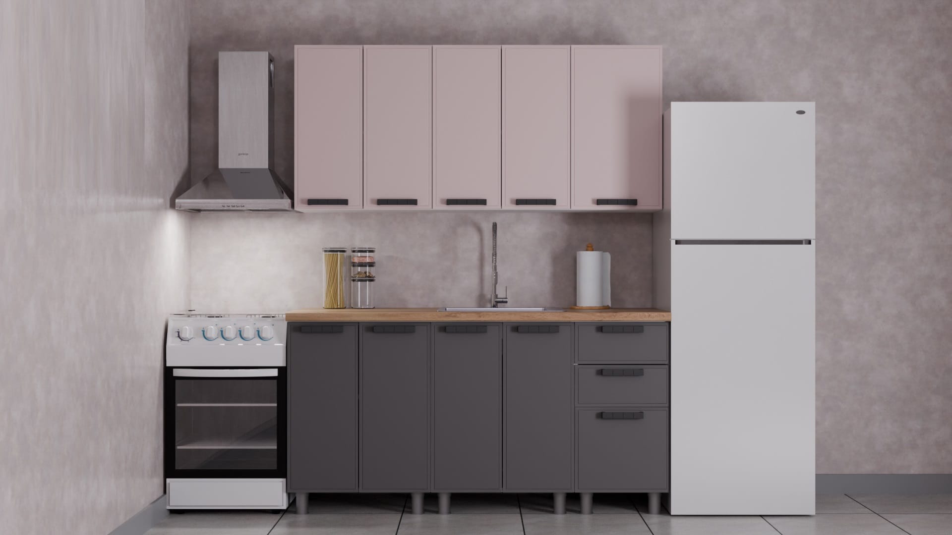 МАГНОЛИЯ (Кашемир/Сталь) - фото 1