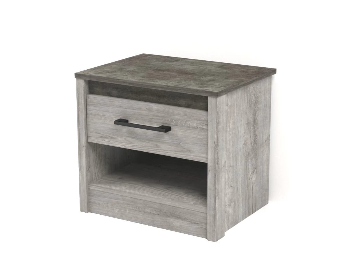 ДЕНВЕР NEW (риббек серый/камень темный) - фото 1