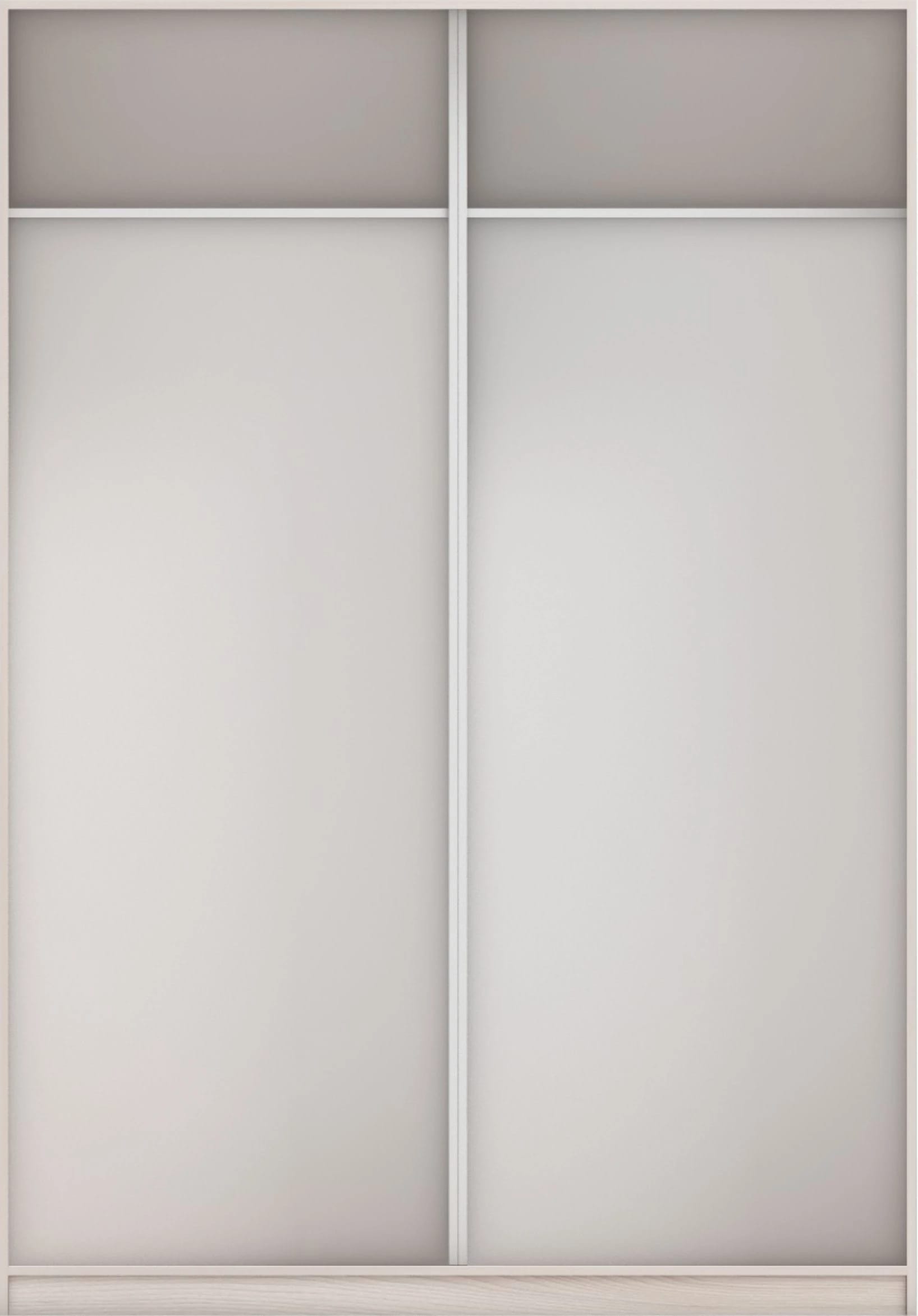 КОРПУС ШКАФА 1600*450*2300 ММ С АНТРЕСОЛЬНЫМИ ПОЛКАМИ (Корпус: ЯСЕНЬ СВЕТЛЫЙ, Наполнение: БЕЛЫЙ шагрень) - фото 3
