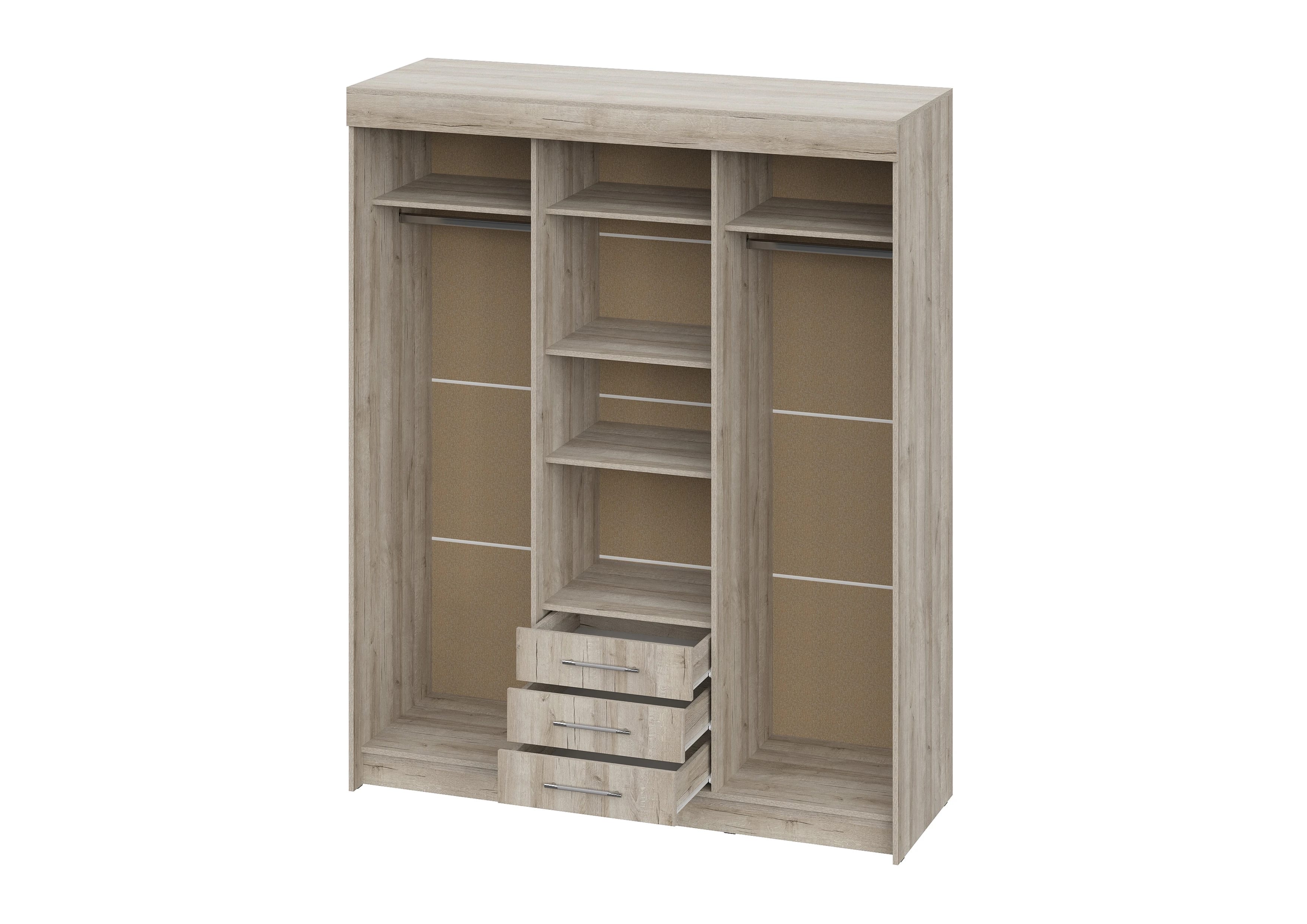 ФОРТУНА (дуб крафт серый/дуб крафт серый) - фото 4