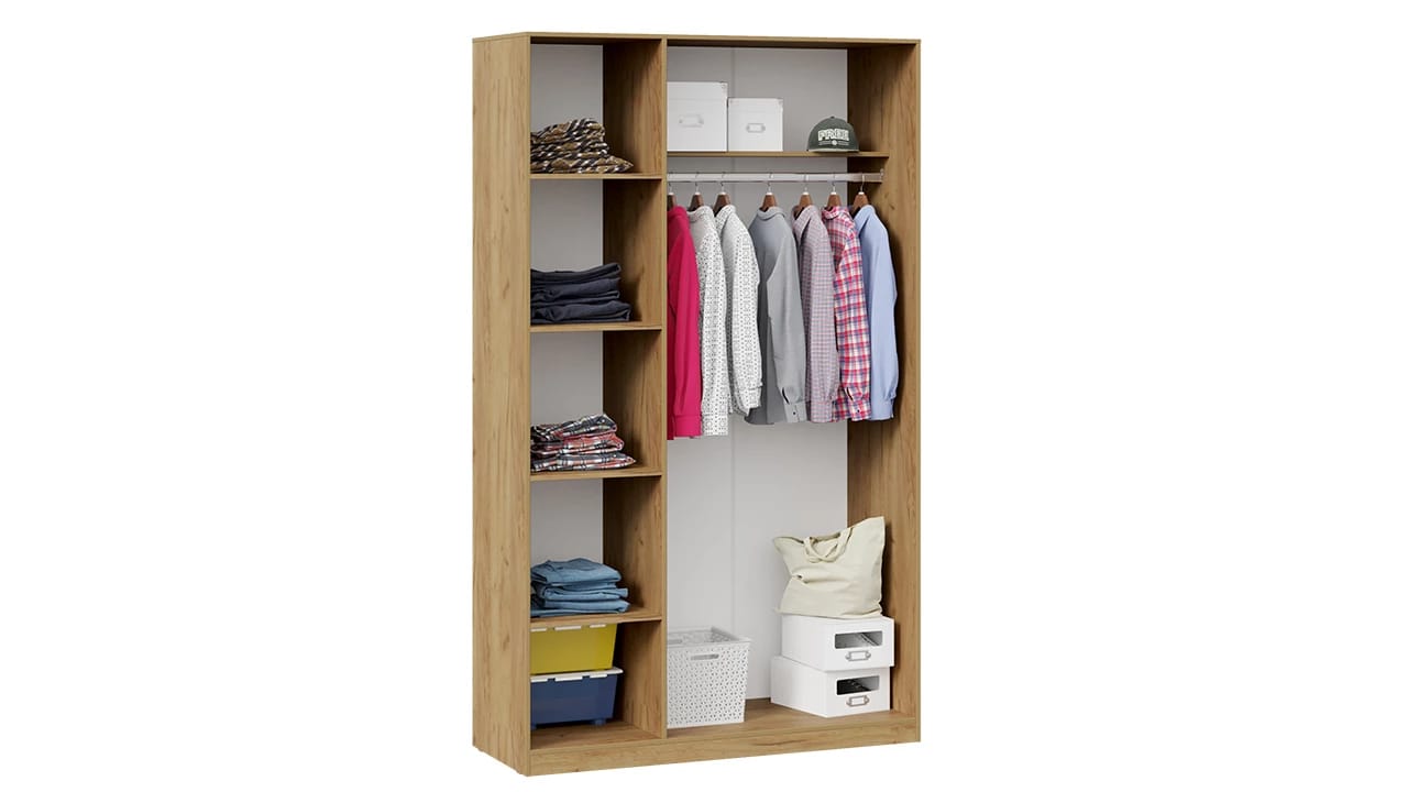 ХИЛТОН (дуб крафт золотой/ белый матовый) - фото 3