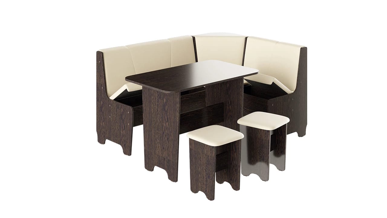 ТЕХАС (каркас венге/экокожа бежевая (тип 1)) - фото 2