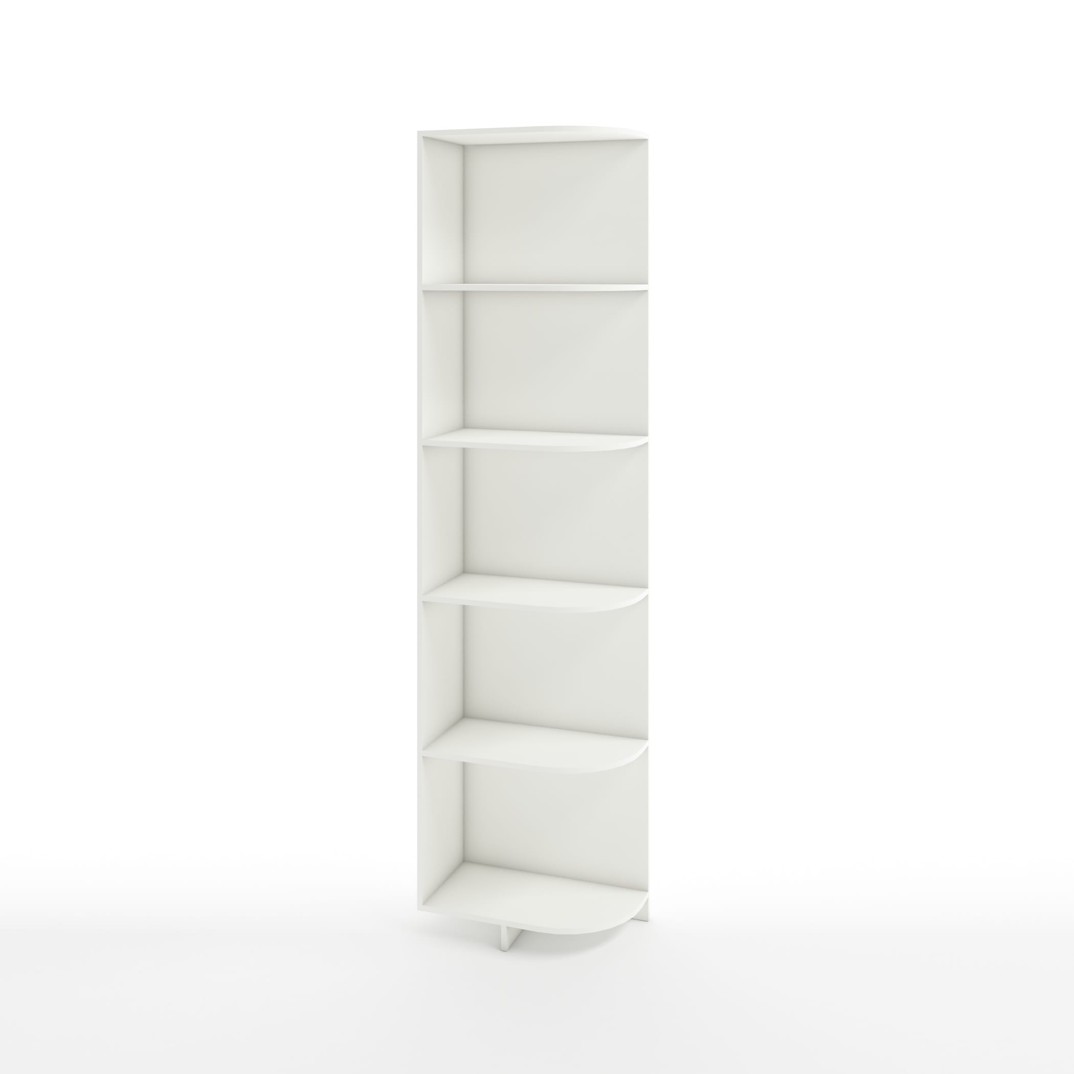 Секция угловая 600 мм (белый шагрень) - фото 1