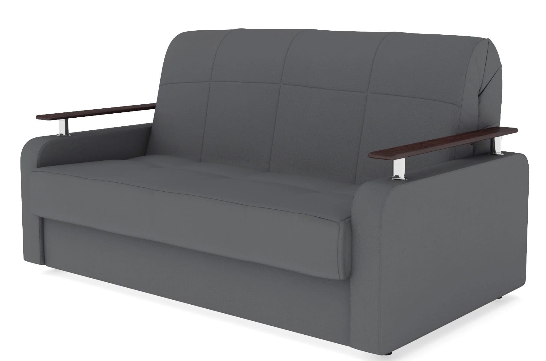 ДЕНВЕР (Велюр Maxx 965 (серый)/ декор Венге) - фото 1