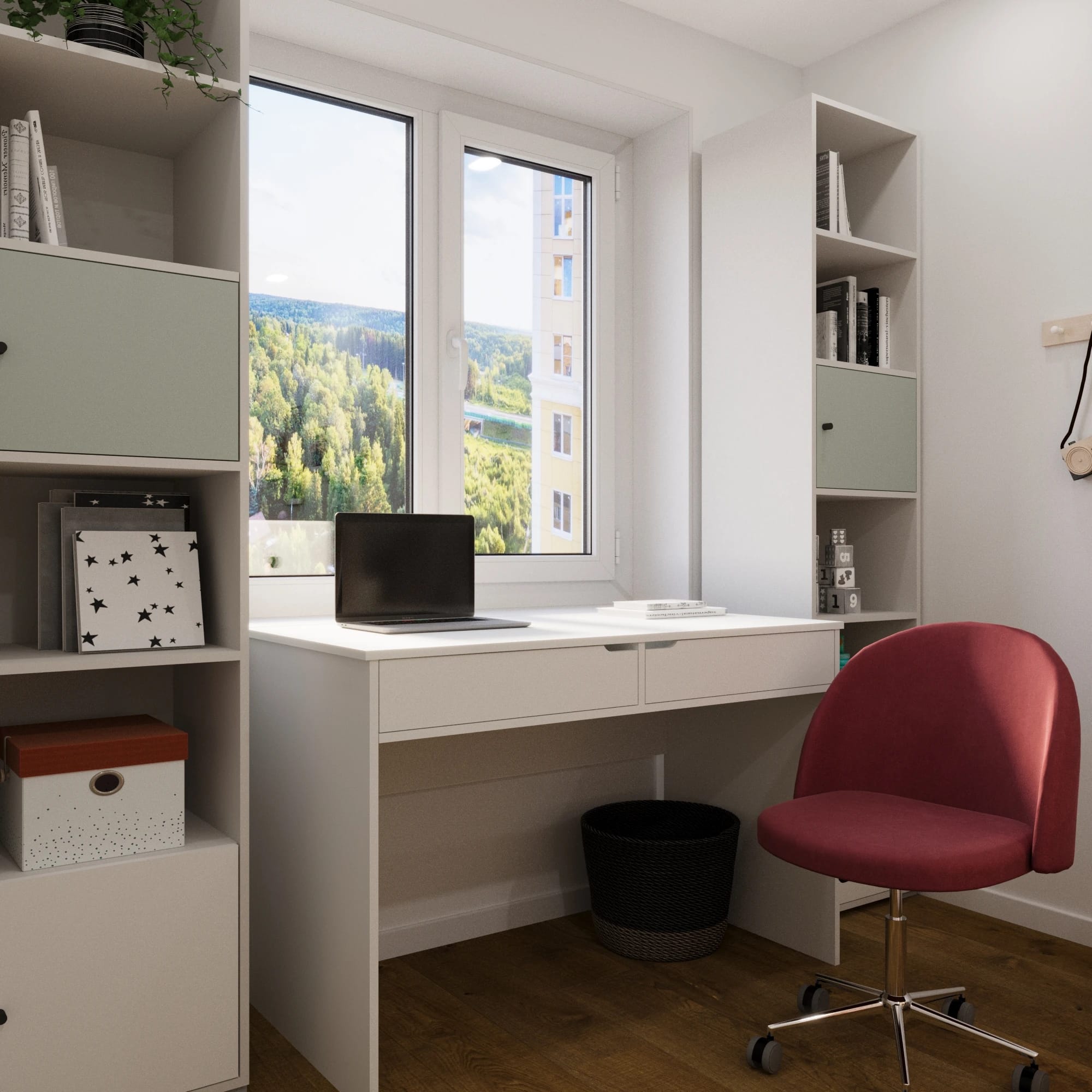 ДЖУНИОР (тэффи (легкий шелк)/муссон/белый шагрень) - фото 2