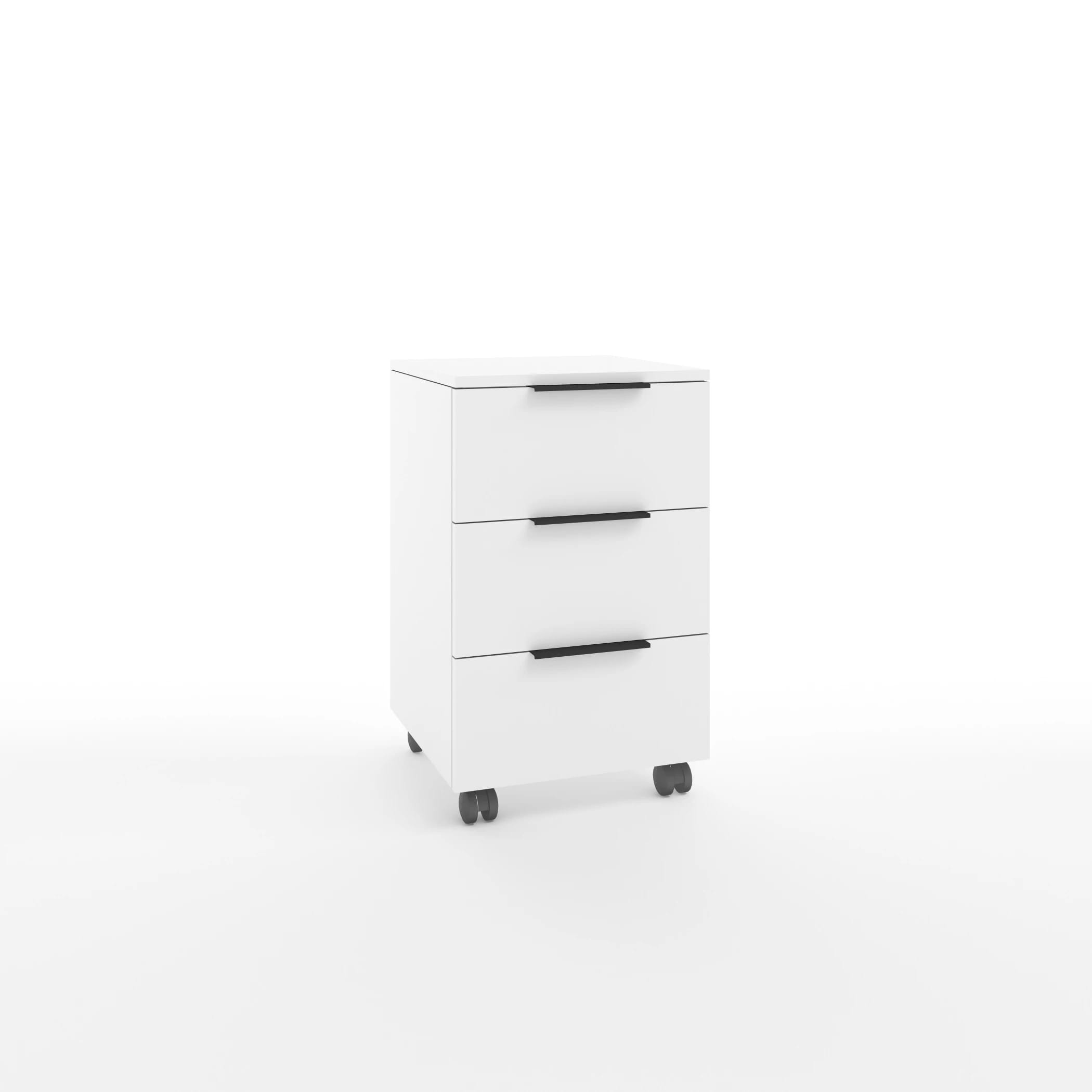 OSLO (белый шагрень/ ручка СА-1, цвет - черный) - фото 3