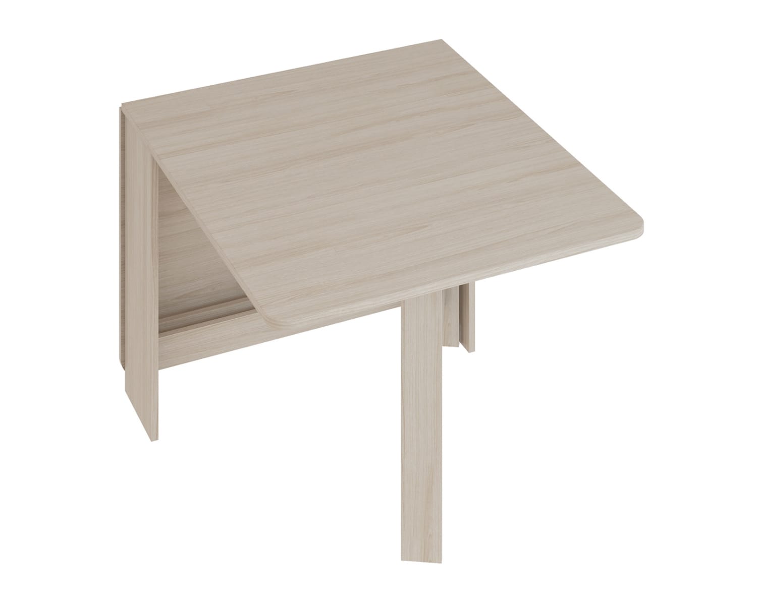 СТОЛ-ТУМБА РАСКЛАДНОЙ (АРТ. СТ26) (228(926/1624)Х750) (Ясень шимо светлый/94) - фото 1