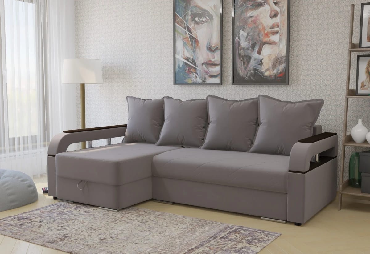 МОНИКА (Ультра стоун (Ultra stone)  / Ультра стоун (Ultra stone)  / ЛДСП (Москва) венге) - фото 5