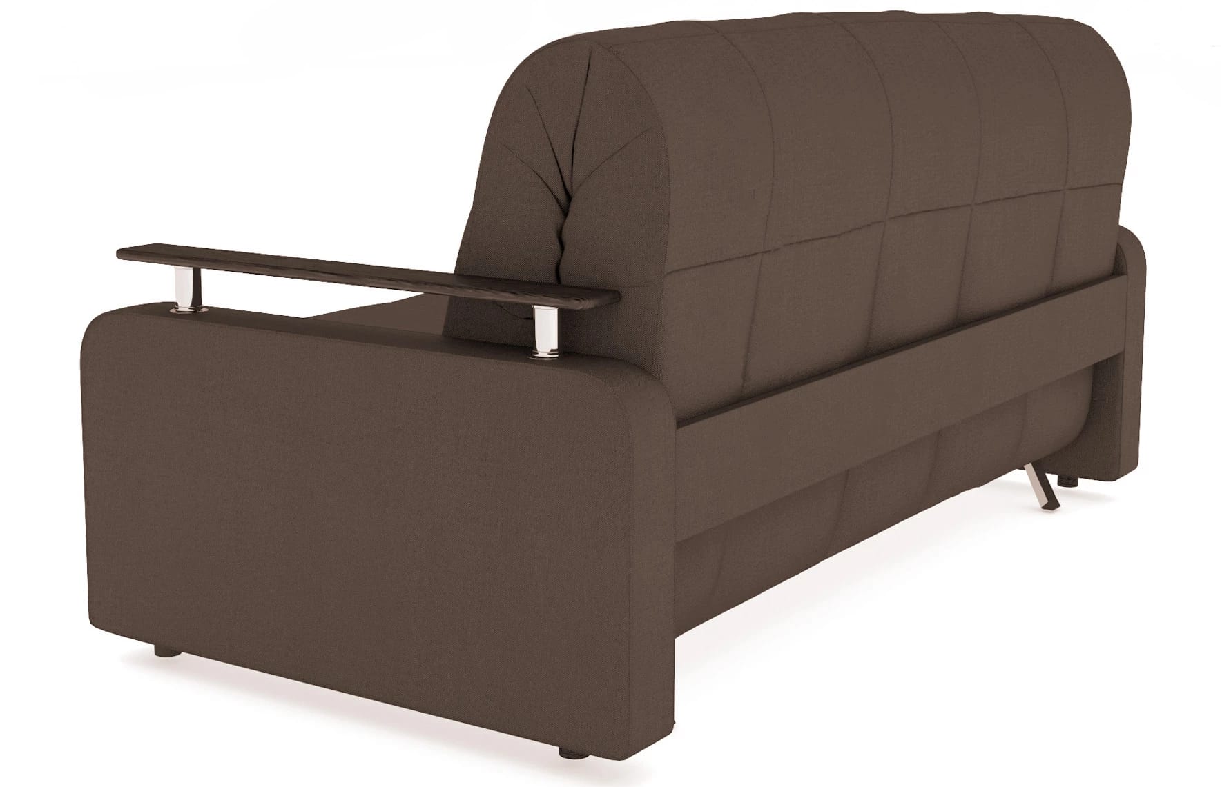 ДЕНВЕР (Велюр Maxx 235 (коричневый)/декор Венге) - фото 3