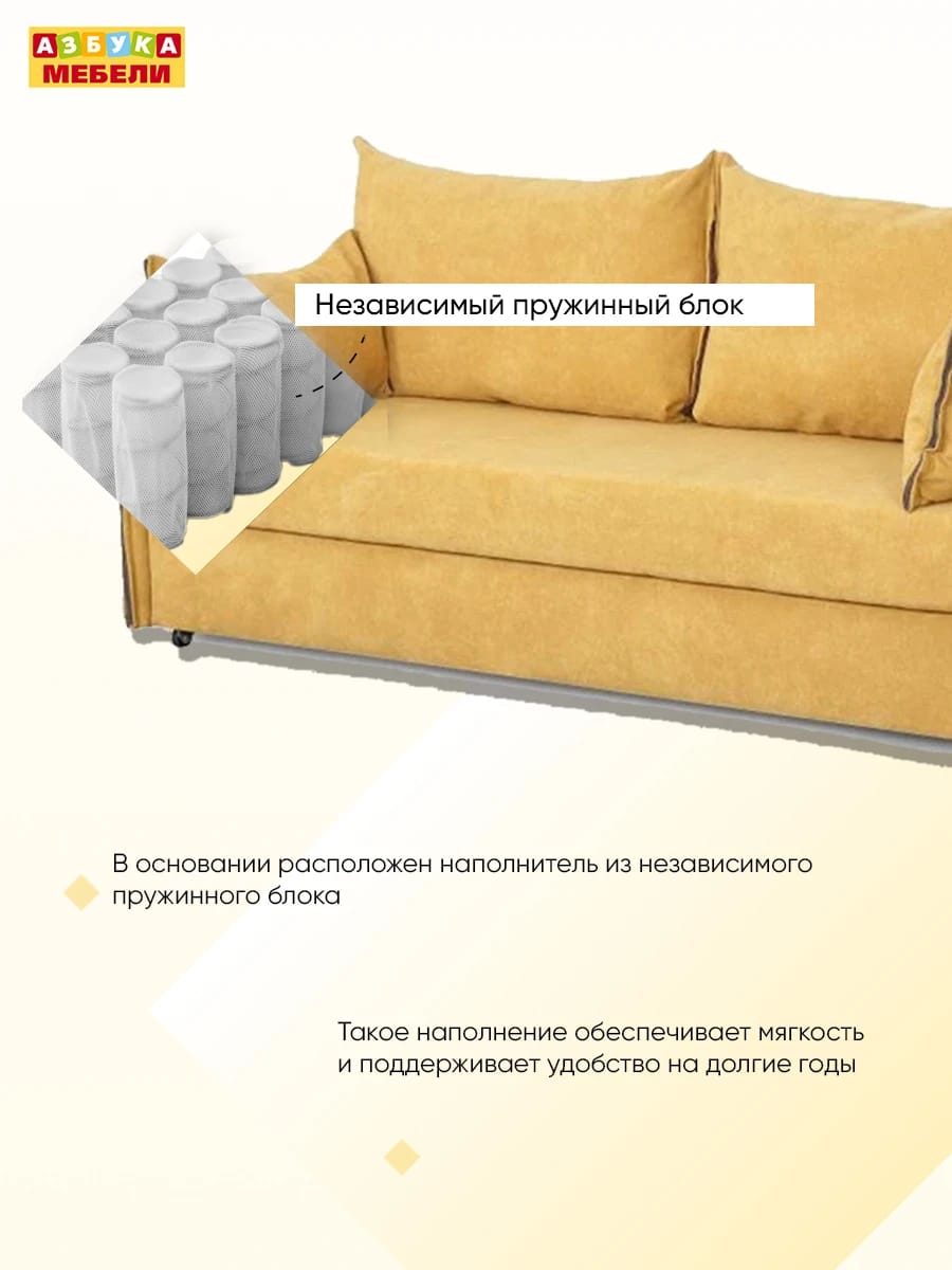 ТОМ (Вариант 4/Торонто горчица/Торонто темно-серый) - фото 4