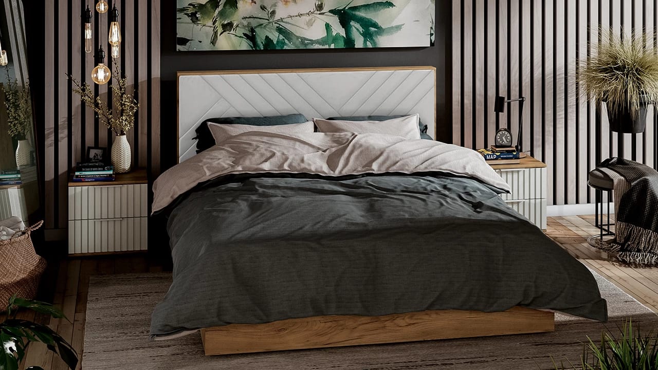 ХИЛТОН (дуб крафт золотой/белый матовый) - фото 6