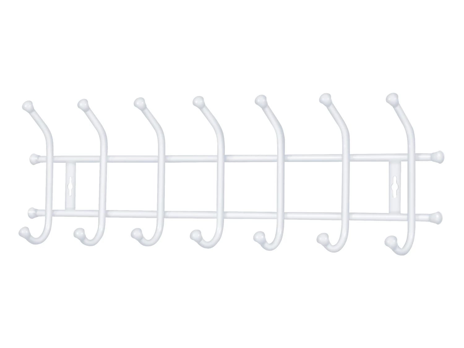 ВЕШАЛКА НАСТЕННАЯ (АРТ. ВНТ7) (матовый белый) - фото 1