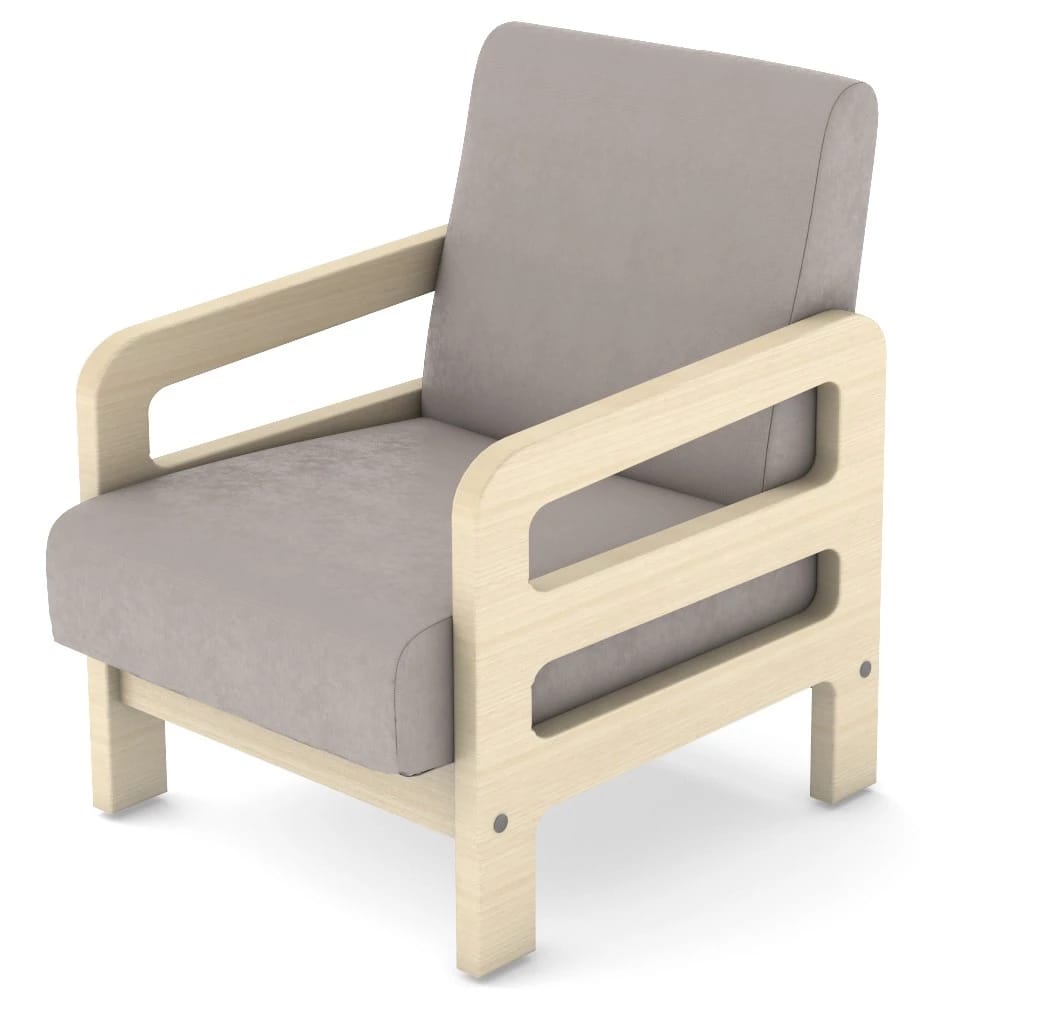 ВЕГА-34 (Tenerife silver  / Tenerife silver  / Бесцветный (Лак)) - фото 1