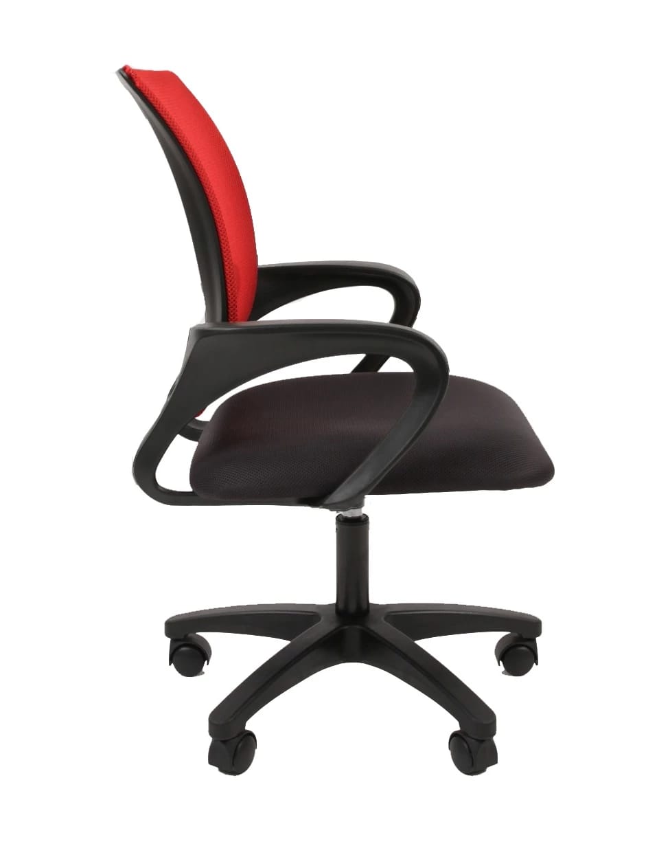 NOVA CHAIR OFFICE J2 (сиденье TW-12 (серый)/спинка TW-69 (красный)) - фото 6