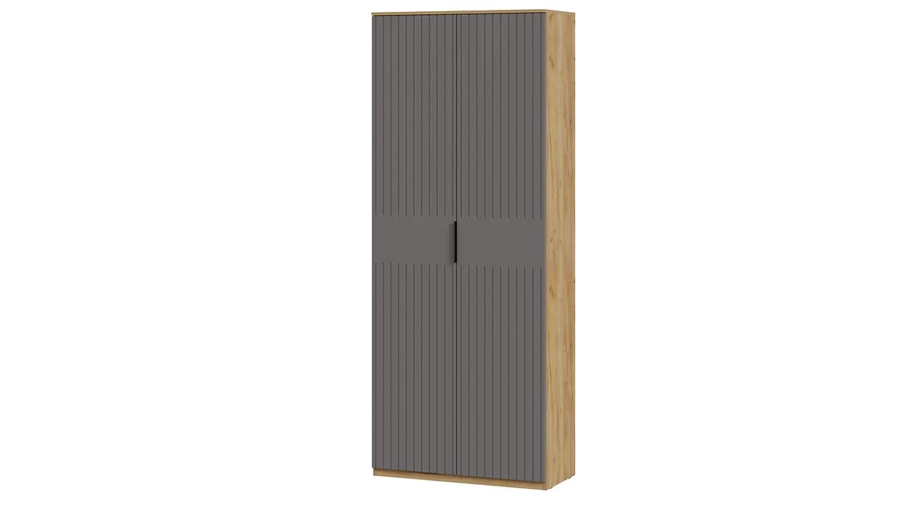 ХИЛТОН (дуб крафт золотой/графит матовый) - фото 1