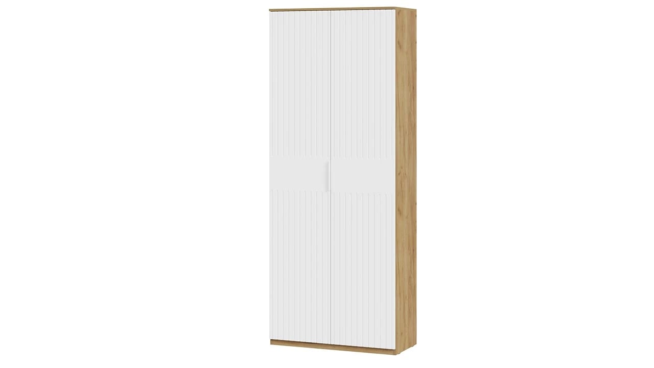 ХИЛТОН (дуб крафт золотой/белый матовый) - фото 1