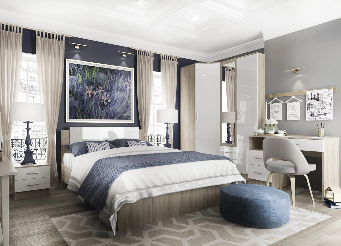 СОФИ (сонома/белый NEW) - фото 5