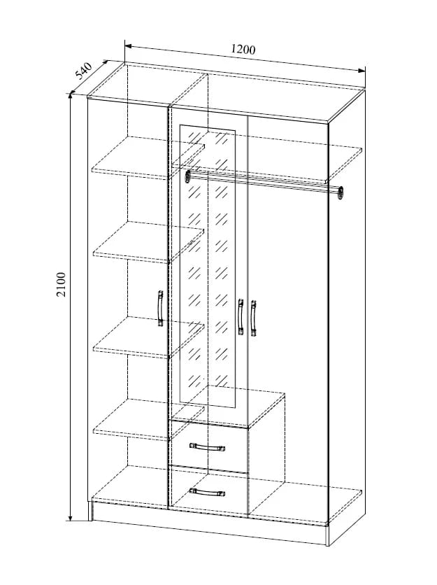 СОФИ (сонома/белый NEW) - фото 3