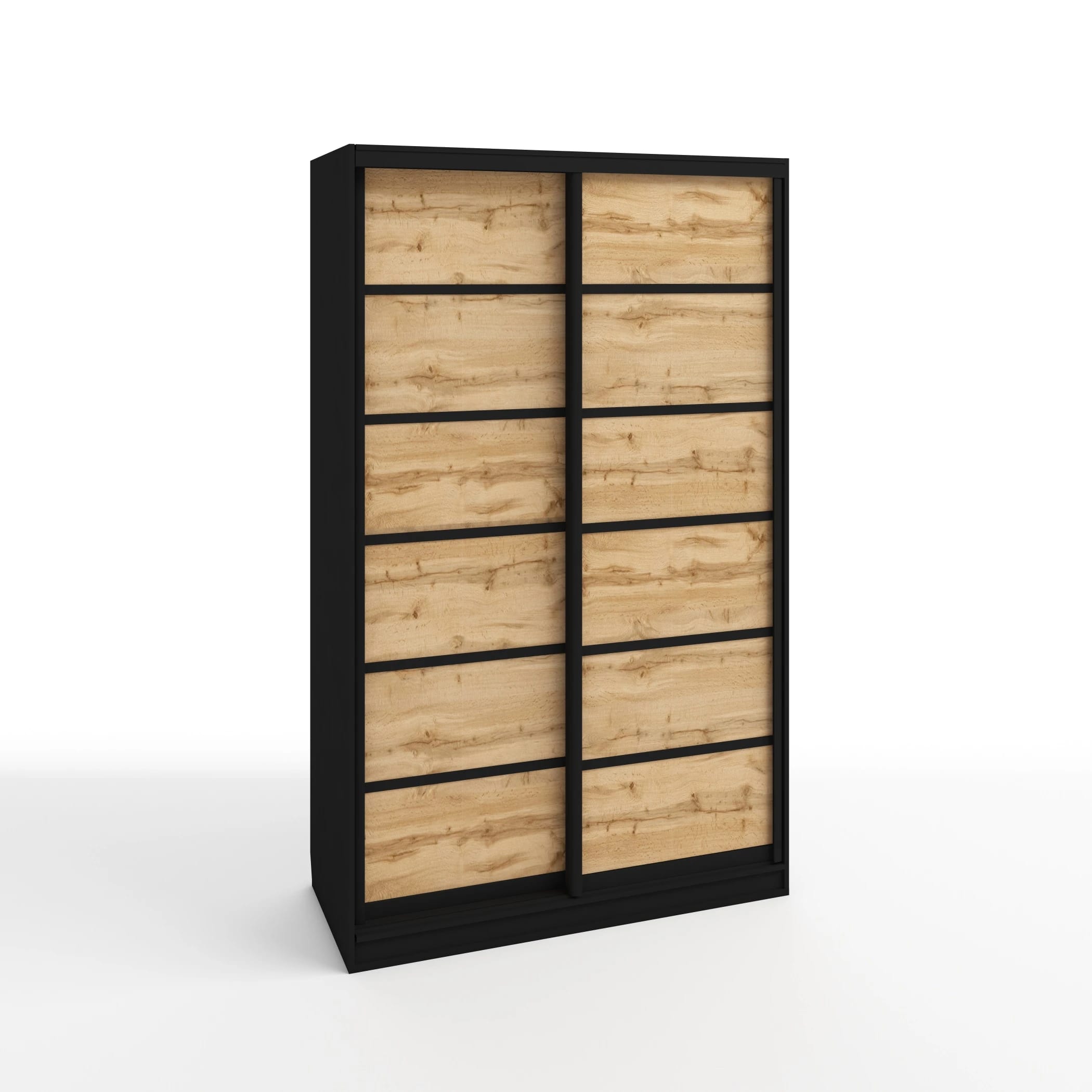 СТИВ (черный/дуб вотан./профиль черный матовый) - фото 3