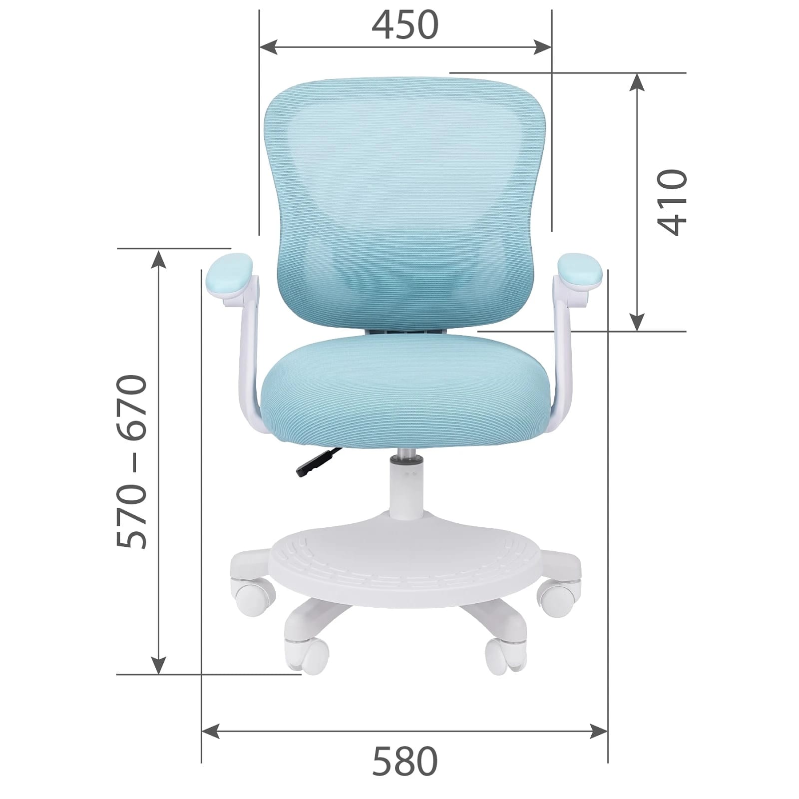 CHAIRMAN CH 106 (голубой) - фото 6